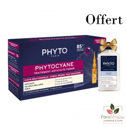 PHYTO PACK PHYTOCYANE ANTICHUTE REACTIONNELLE FEMME + PHYTO DOUCEUR SHAMPOOING 100ML - BF 2025 PHYTO PACK PHYTOCYANE ANTICHUTE REACTIONNELLE FEMME + PHYTO DOUCEUR SHAMPOOING 100ML - BF 2025