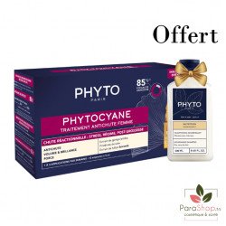 PHYTO PACK PHYTOCYANE ANTICHUTE REACTIONNELLE FEMME + PHYTO NUTRITION SHAMPOOING 100ML - BF 2025 PHYTO PACK PHYTOCYANE ANTICHUTE REACTIONNELLE FEMME + PHYTO NUTRITION SHAMPOOING 100ML - BF 2025