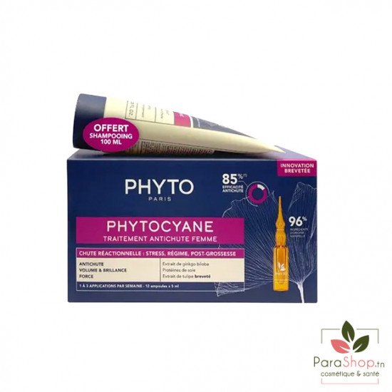 PHYTO PHYTOCYANE SET ANTICHUTE REACTIONNELLE FEMME