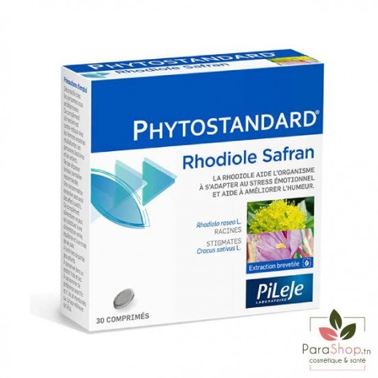 PHYTOSTANDARD DE RHODIOLE ET SAFRAN 30 COMPRIMES PHYTOSTANDARD DE RHODIOLE ET SAFRAN 30 COMPRIMES