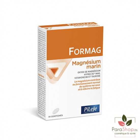 PILEGE Formag Magnesium Marin 30 Comprimes
