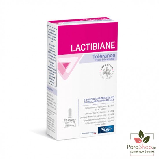 PILEJE Lactibiane Tolerance 30 Gelules