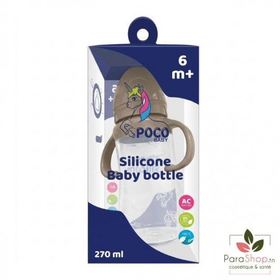 POCO BABY BIBERON SILICONE 270ML
