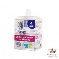 POCO BABY CUILLERE BIBERON SILICONE 4M+ POCO BABY CUILLERE BIBERON SILICONE 4M+