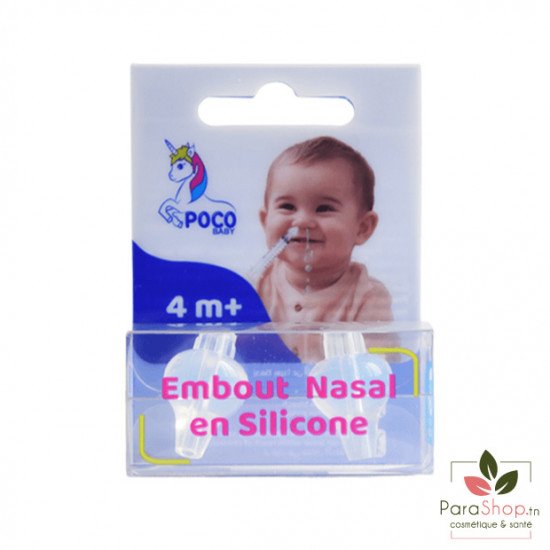 POCO BABY EMBOUT NASAL EN SILICONE 4M+