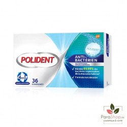 POLIDENT ANTI BACTERIEN NETTOYANT 36 Comprimés POLIDENT ANTI BACTERIEN NETTOYANT 36 Comprimés