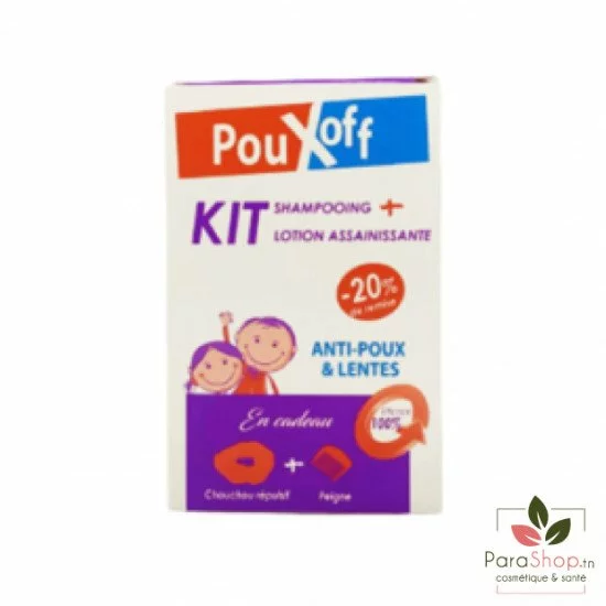 POUX OFF KIT SHAMPOOING ANTI POUX + LOTION ASSAINISSANTE POUX OFF KIT SHAMPOOING ANTI POUX + LOTION ASSAINISSANTE