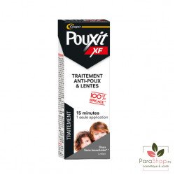 POUXIT XF LOTION TRAITEMENT ANTI-POUX et LENTES 100ML POUXIT XF LOTION TRAITEMENT ANTI-POUX et LENTES 100ML