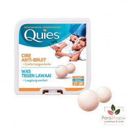 QUIES Protection Auditive Cire Anti bruit 16  + 1 Paire QUIES Protection Auditive Cire Anti bruit 16  + 1 Paire