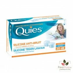 QUIES Protection Auditive Silicone 6 Unites