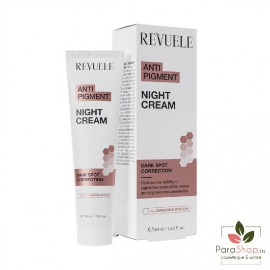 REVUELE ANTI PIGMENT CREME DE NUIT 40ML REVUELE ANTI PIGMENT CREME DE NUIT 40ML