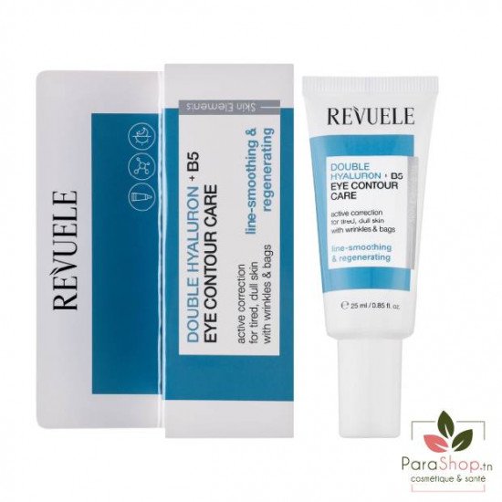 REVUELE DOUBLE HYALURON + B5 CONTOUR DES YEUX 25ML REVUELE DOUBLE HYALURON + B5 CONTOUR DES YEUX 25ML