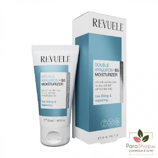 REVUELE DOUBLE HYALURON + B5 CREME HYDRATANTE 50ML REVUELE DOUBLE HYALURON + B5 CREME HYDRATANTE 50ML