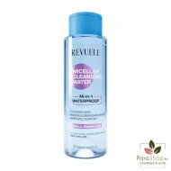 REVUELE EAU MICELLAIRE DEMAQUILLANTE TOUT EN 1 WATERPROOF 400ML REVUELE EAU MICELLAIRE DEMAQUILLANTE TOUT EN 1 WATERPROOF 400ML