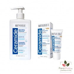 REVUELE PACK CERAMIDE NETTOYANT HYDRATANT 250ML +  CREME HYDRATANTE SPF25