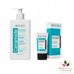 REVUELE PACK CERAMIDE NETTOYANT VISAGE ANTI IMPERFECTIONS 250ML + NIACINAMIDE GEL CREME