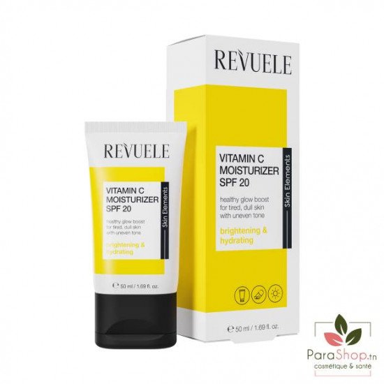 REVUELE VITAMIN C CREME HYDRATANTE SPF20 50ML