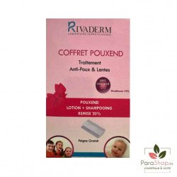 RIVADERM COFFRET POUXEND ANTI POUX ET LENTES RIVADERM COFFRET POUXEND ANTI POUX ET LENTES