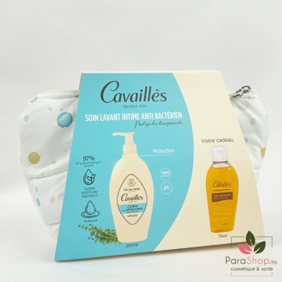 ROGE CAVAILLES TROUSSE Soin Intime Anti Bacterien 250ML + HUILE DE DOUCHE VELOUTANTE 75ML OFFERTE ROGE CAVAILLES TROUSSE Soin Intime Anti Bacterien 250ML + HUILE DE DOUCHE VELOUTANTE 75ML OFFERTE