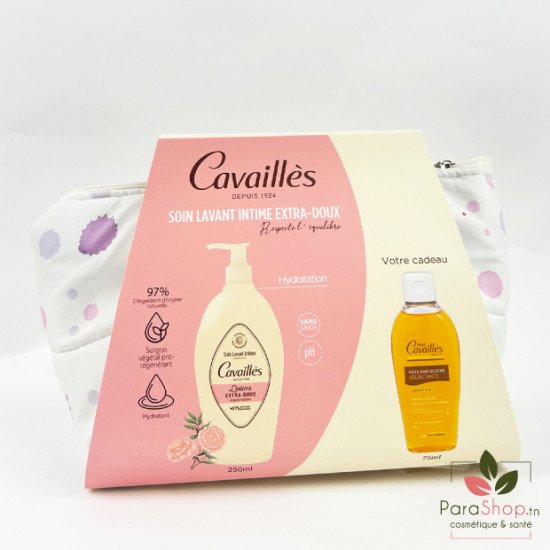 ROGE CAVAILLES TROUSSE Soin Intime Extra Doux 250ML + HUILE DE DOUCHE VELOUTANTE 75ML OFFERTE ROGE CAVAILLES TROUSSE Soin Intime Extra Doux 250ML + HUILE DE DOUCHE VELOUTANTE 75ML OFFERTE