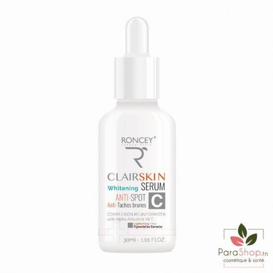 RONCEY CLAIRSKIN SERUM ECLAIRCISSANT ANTI TACHES 30ML RONCEY CLAIRSKIN SERUM ECLAIRCISSANT ANTI TACHES 30ML