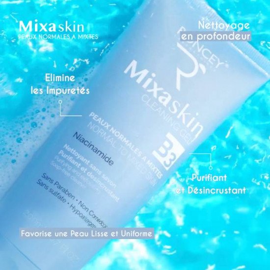 RONCEY MIXASKIN GEL NETTOYANT PEAUX NORMALES A MIXTES 200ML