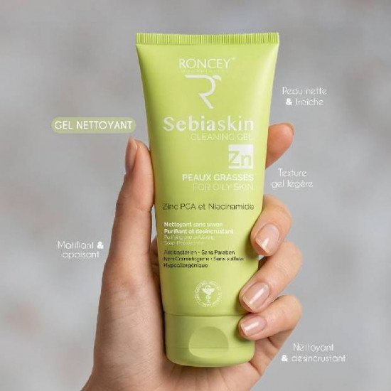 Roncey Sebiaskin Gel Nettoyant Peau Grasse 200ML