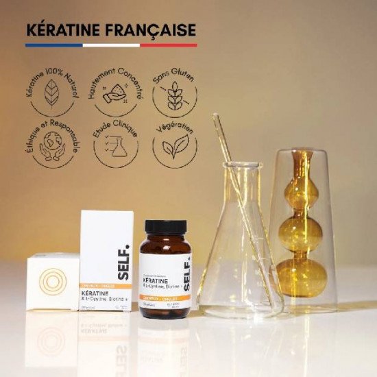 SELF NUTRICARE KERATINE & L-Cystine Biotine + 60 Gelules