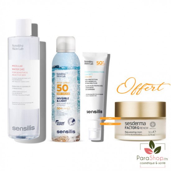 SENSILIS PACK PROTECTION & ANTI AGE - Color 