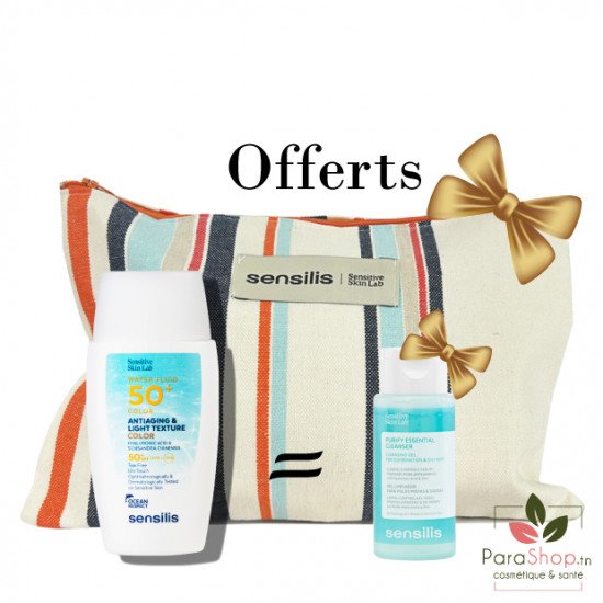 SENSILIS PACK Water Fluid SPF50+ Color + SENSILIS PURIFY ESSENTIAL CLEANSER 100ML OFFERT SENSILIS PACK Water Fluid SPF50+ Color + SENSILIS PURIFY ESSENTIAL CLEANSER 100ML OFFERT