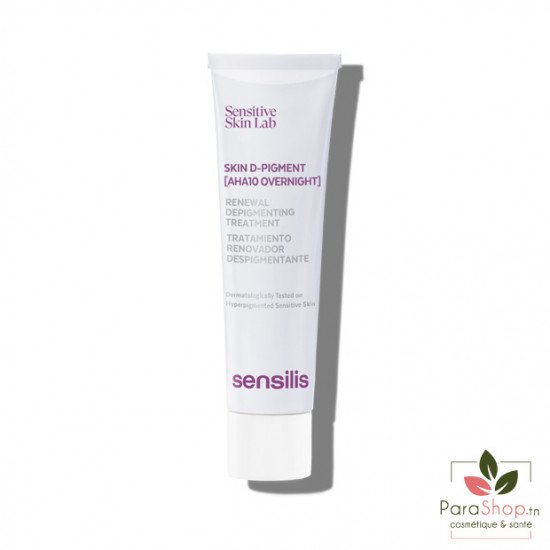 SENSILIS SKIN D PIGMENT AHA10 OVERNIGHT 30ML