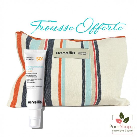SENSILIS TROUSSE Photocorrection HA 50+ Color Fluide SPF50+ SENSILIS TROUSSE Photocorrection HA 50+ Color Fluide SPF50+