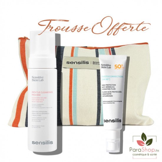 SENSILIS TROUSSE Photocorrection HA 50+ Gentle Cleansing MOUSSE 200ML SENSILIS TROUSSE Photocorrection HA 50+ Gentle Cleansing MOUSSE 200ML