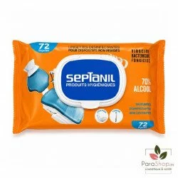 SEPTANIL LINGETTES DESINFECTANTES MEDECIN 72 PIECES