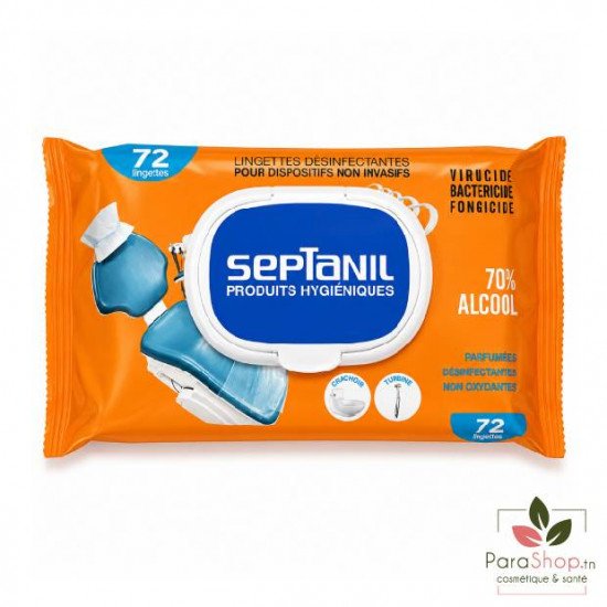SEPTANIL LINGETTES DESINFECTANTES MEDECIN 72 PIECES SEPTANIL LINGETTES DESINFECTANTES MEDECIN 72 PIECES