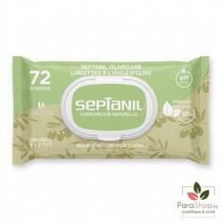 SEPTANIL LINGETTES HYDRATATION NATURELLE A L'HUILE D'OLIVE 72 LINGETTES