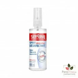 SEPTANIL SPRAY HYDROALCOOLIQUE DESINFECTANT 100ML