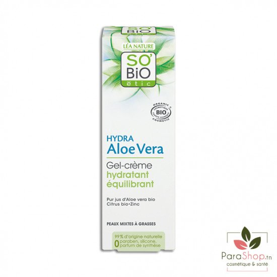 So Bio Hydra Aloe Vera Creme Matifiante Jour 50ML