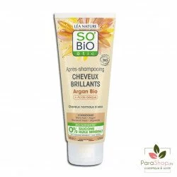 SO BIO APRES SHAMPOOING CHEVEUX BRILLANTS ARGAN 200ML