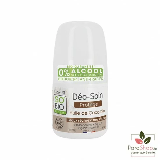 SO BIO Deo Soin Protection Huile de Coco Bio SO BIO Deo Soin Protection Huile de Coco Bio