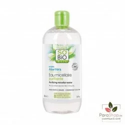 SO BIO HYDRA ALOE VERA EAU MICELLAIRE PURIFIANTE 500ML