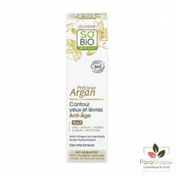 SO BiO PRECIEUX ARGAN CONTOUR YEUX ET LEVRES ANTI AGE 15ML