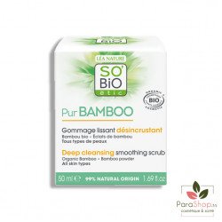 SO BIO PUR BAMBOO GOMMAGE LISSANT DESINCRUSTANT 50ML SO BIO PUR BAMBOO GOMMAGE LISSANT DESINCRUSTANT 50ML