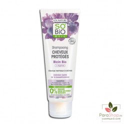SO BIO SHAMPOOING CHEVEUX PROTEGES RICIN 250ML SO BIO SHAMPOOING CHEVEUX PROTEGES RICIN 250ML