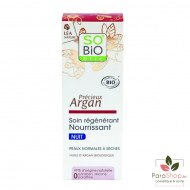 SO BIO PRECIEUX ARGAN SOIN REGENERANT NOURRISSANT NUIT 50ML SO BIO PRECIEUX ARGAN SOIN REGENERANT NOURRISSANT NUIT 50ML