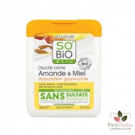 SO BIO DOUCHE CREME AMANDE MIEL 300ML SO BIO DOUCHE CREME AMANDE MIEL 300ML