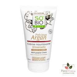 SO BIO PRECIEUX ARGAN CREME NOURRISSANTE UNIVERSELLE 125ML  SO BIO PRECIEUX ARGAN CREME NOURRISSANTE UNIVERSELLE 125ML