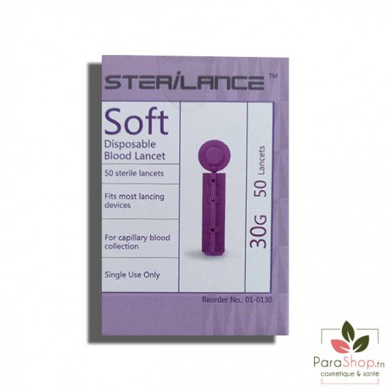 STERILANCE LANCETTES BOITES DE 50