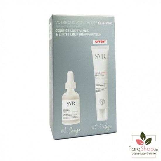SVR COFFRET CLAIRIAL AMPOULE + CLAIRIAL CREME SPF50+  OFFERTE - BF 2025