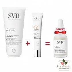 SVR CLAIRIAL PACK Lait de Corps 200ML + CC Creme LIGHT SPF50 + Ampoule anti Taches Gratuite